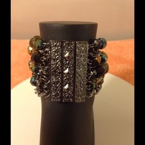 New Earth-toned Multi Strand Bracelet