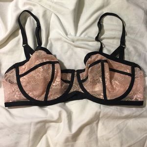 Light Pink Lace Bra