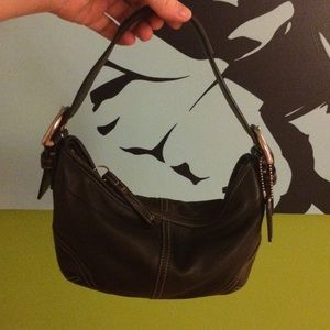 Coach Black Leather Purse