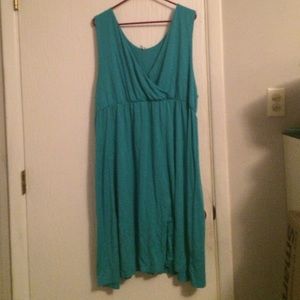 Teal dress