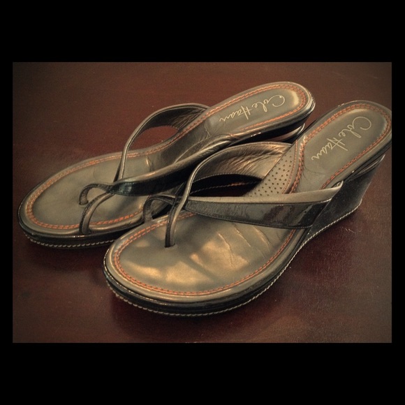 Cole Haan Shoes - Cole Haan wedge sandals with Nike Air technology