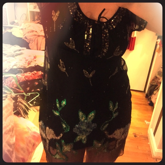 ✨🐘Elephant Sequin Free People🐘✨