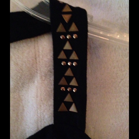 BOZZOLO studded bralett/crop top - Picture 3 of 4