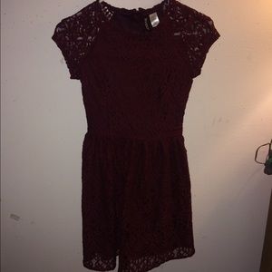 Maroon dress