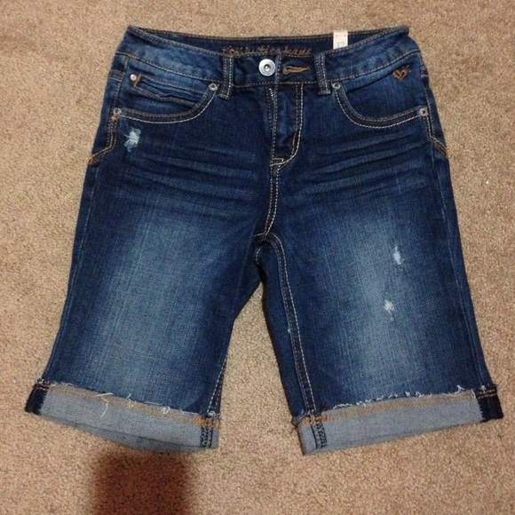 Brand new Justice Jean shorts. Kids size 12