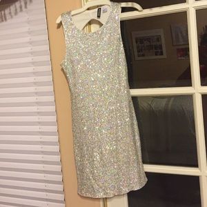 H&M sparkle party dress