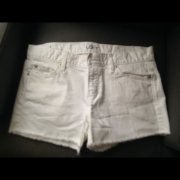 Loft cut off shorts