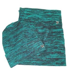 PINK scarf and beanie set