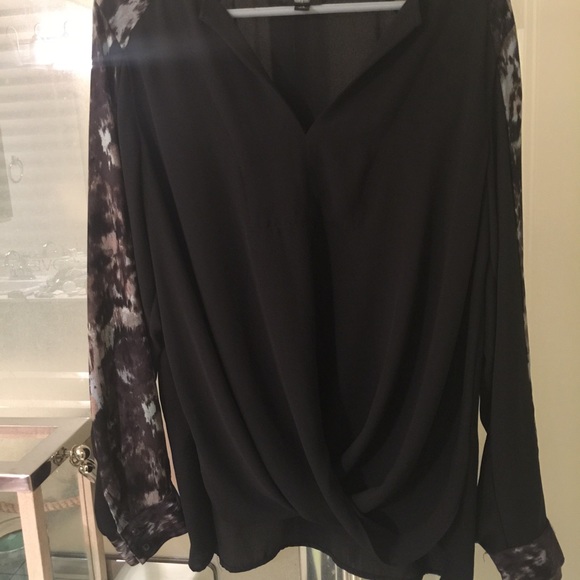 Super cute sheer top.
