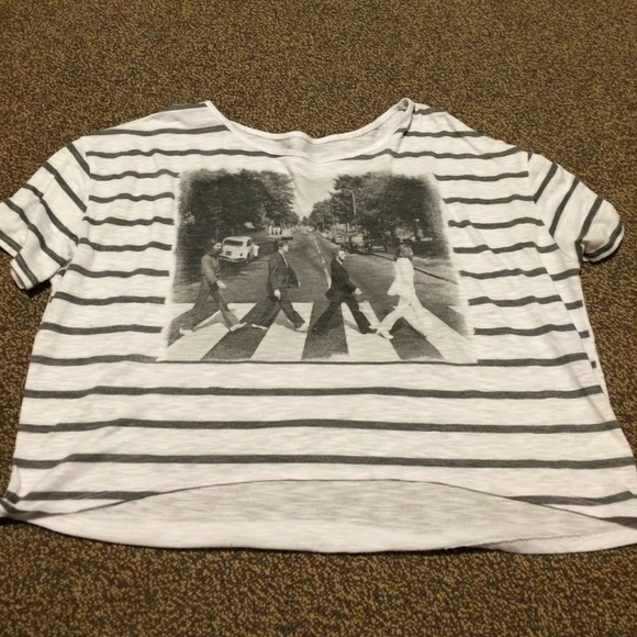 Beatles crop top