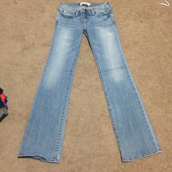 Abercrombie flare stretch jeans. Kids size 12