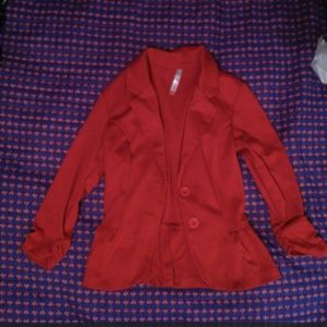 Super Cute Red Blazer