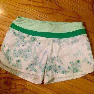 Lulu lemon floral shorts!