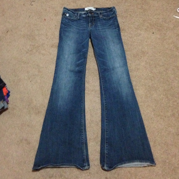 Abercrombie stretch flare jeans. Kids size 12.