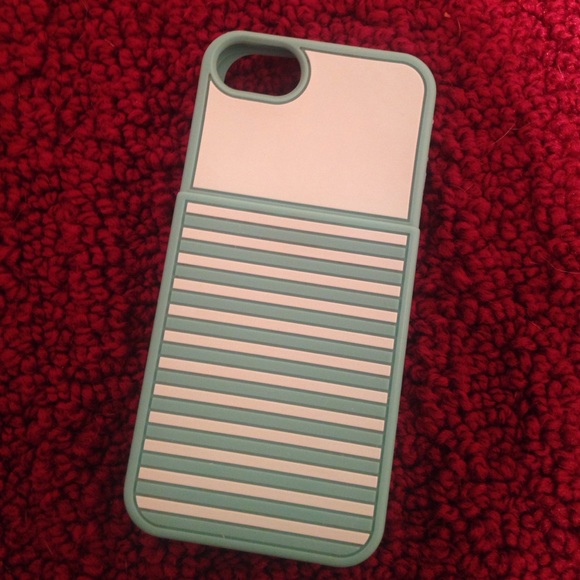 Kate Spade Gabrielle Stripe Pocket iPhone Case