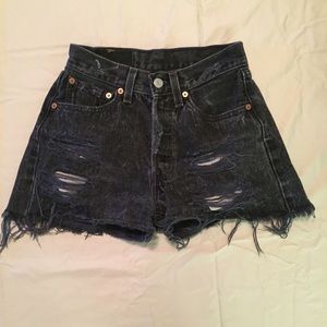Levi Strauss & Co Denim High Waist Shorts