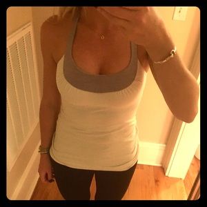 Lulu lemon white tank