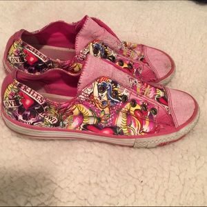 Ed hardy/sperry shoes bundle