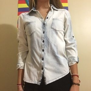 long sleeve button down
