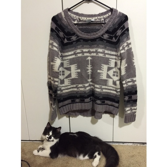 Roxy Tribal Print Sweater