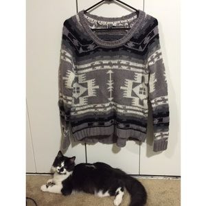 Roxy Tribal Print Sweater