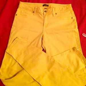 Colored skinny jeans