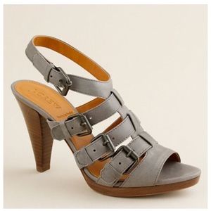 🎉SALE💕🎉 J. Crew Wyatt Buckle Cone Heels