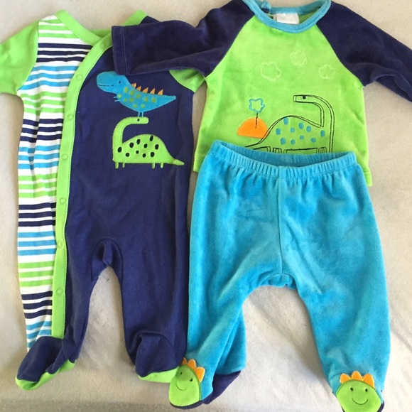 Newborn Boy Dinosaur Clothes Ser