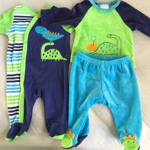 Newborn Boy Dinosaur Clothes Ser