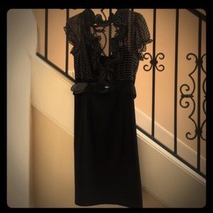 Maurices Polka Dot Pencil Skirt Dress