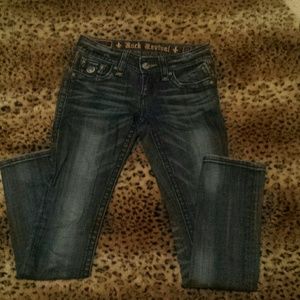 Rock Revival size 2i Jen straight jeans