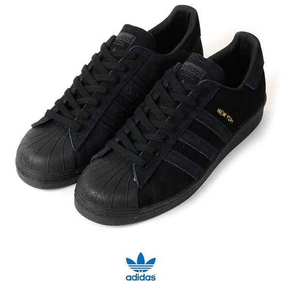 Adidas Shoes - Adidas Black New York Shoes