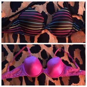 Vs pink Demi bra