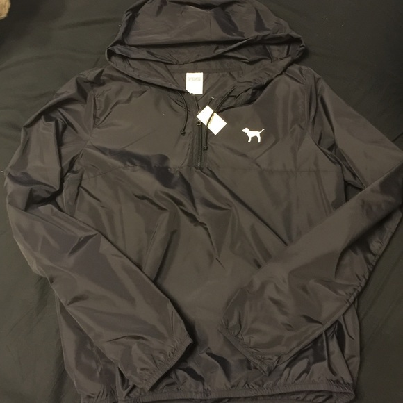 Black Victoria's Secret Rain Jacket