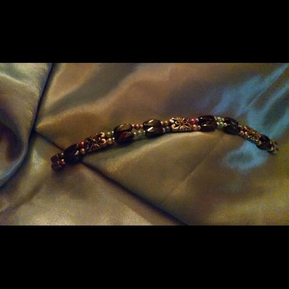 Hematite Magnetic Bracelet - Picture 2 of 3