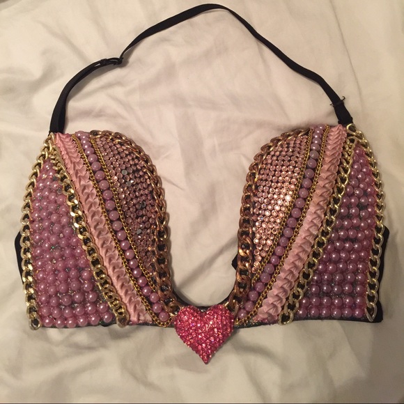 Stoned out bra top