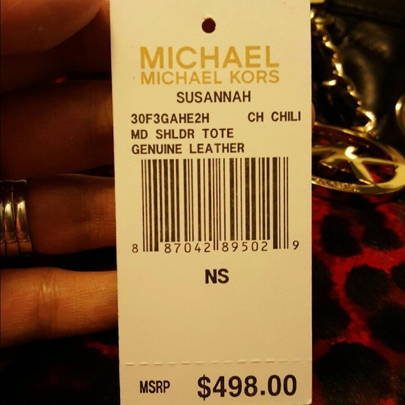 🎀SOLD🎀RARE Michael Kors Savannah Tote Purse - Picture 4 of 4