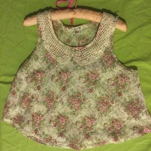 Delicate lace blouse