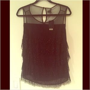 Ann Taylor Beaded Blouse