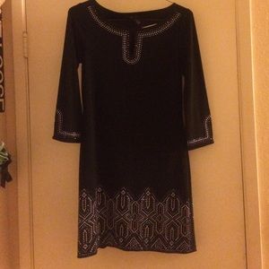 Black Bejeweled Dress