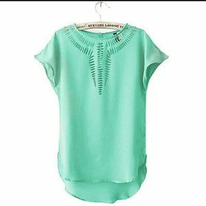 Chiffon Top NWoT