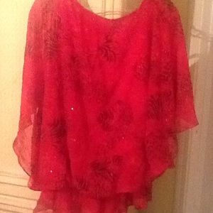 Here is a very pretty Christmas blouse