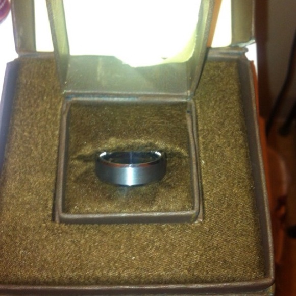 mens black ring