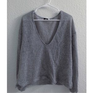 Classic grey sweater