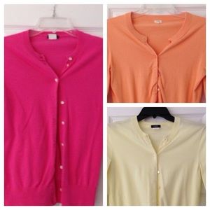 🎉SALE🎉 Three J. Crew Cardigans