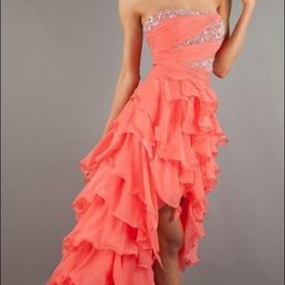 Prom dress! Cache. Size four! Corset back