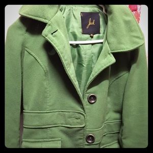 Jack pea coat green