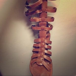 Knee high gladiator sandals 8