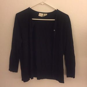 Merona black cardigan.