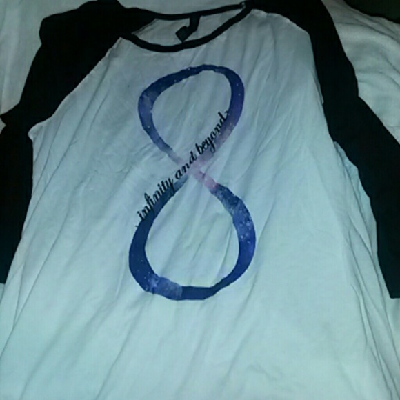 CUTE half sleeve infinity T-shirt